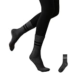 Kzkcy Yoga Socks Pilates Socks with Grips for Women Non Slip Grip Athletic Crew Socks for Workout Pu
