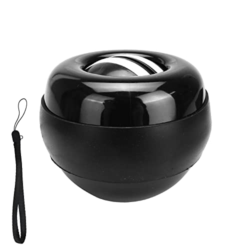 パワーボール 手首 握力 運動 トレーニング 筋トレ グリップ力 準備運動 ゴルフ 野球 (ブラック)