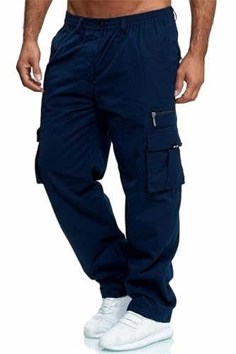 Julidostore Stretchmotions - Super Stretch Ice-Silk Comfort Cargo Pants Multi Pockets Outdoor Hiking Tactical Jogger Men's2