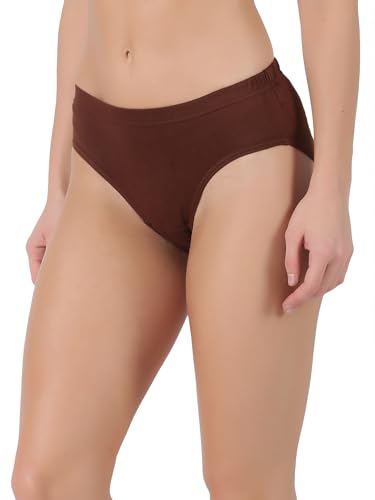 Image of Dollar Lehar Super Combed Cotton Women's Solid Hipster Panty - Actual Colour May Vary