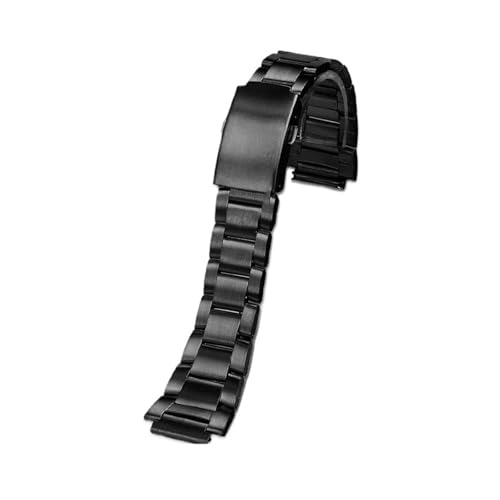 [g -] Casio 3299 AE1200/1300/1500 AE-1200 AE-1200wh AE-1300 Ή \bhXeXX`[Xgbv 18mm t@CX`[^P[X Xgoh(Black strap)