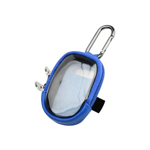 Limtula Capa protetora para reprodutor de MP3 com clipe, impermeável, capa protetora com fivela de metal, cor azul