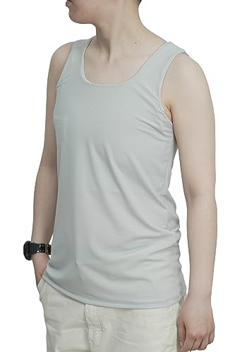 Débardeur transgenre FTM gris à porter sous vos chemises au quotidien pour un torse plat