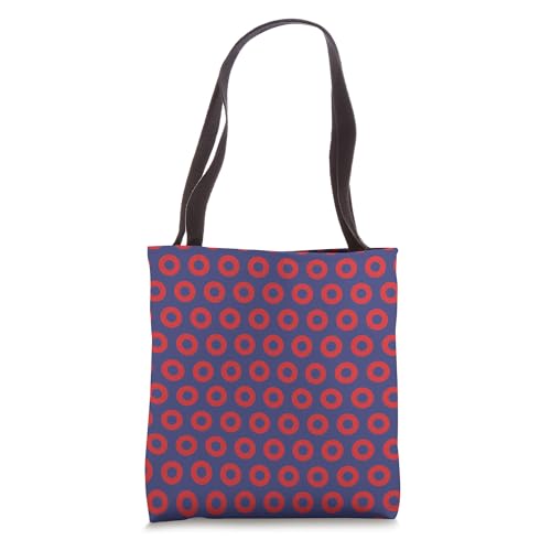 Bolso Tote con patrón Fishman Donut Phish Style miniatura 1