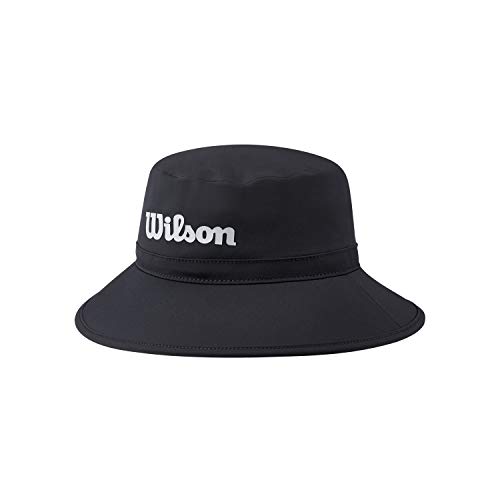Wilson-Golf-Unisex-Rain-Cap-RAIN-HAT-Nylon-Black-One-Size-WGH700025