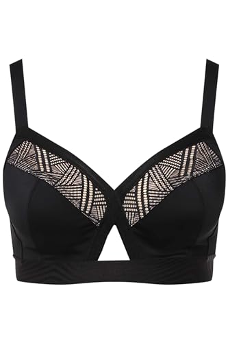 Ulla Popken, Damen, große Größen, Soft-Bra, Wonder-Cross