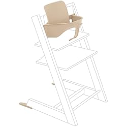 Trona Tipo Stokke Tripp Trapp Baby Set de Stokke, Natural - Convierte la Silla en una Trona - Asiento extraíble para 6-36 meses - Compatible con los Modelos Tripp Trapp posteriores a mayo de 2006