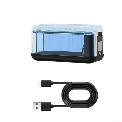 Sandyseptember Chargeur de batterie rapide à double canal conçu pour les batteries Insta360 X4 Air, portable avec affichage d'état LED, charge compatible avec les batteries externes