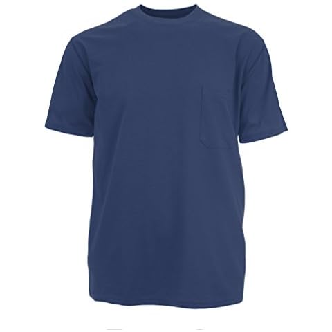 Men's UPF 30+ Dri-Balance Short Sleeve Pocket T-Shirt, Clothing for Bug and Tick Protection (as1, Alpha, xx_l, Regular, Regular, Navy) Cover