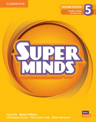 9781108909372 Super Minds. Level 5. Teacher's book. Per la Scuola elementare. Con e-book. Con espansione online