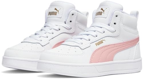 PUMA Toddler Girls Caven 2.0 Mid Glitz High Sneakers Shoes Casual - White2