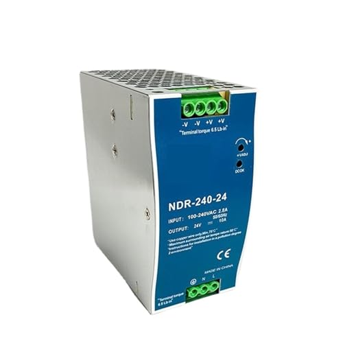 Alimentation ultra fine NDR-120 bloc AC DC compact 24V 240W
