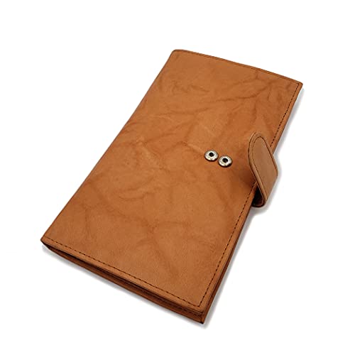 Image of AG Wallets Genuine Leather Mens Long ID 19 Credit Card Security Wallet (RFID TanSnapClose)