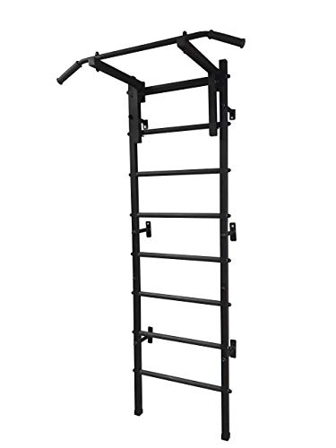 1 x Échelle Suédoise Espalier Noire appareils de Gymnastique