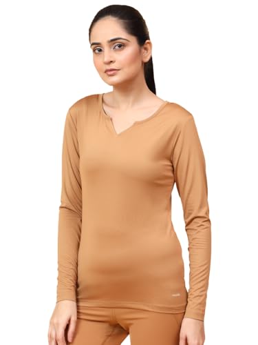 Image of Women's Round Neck Full Sleeves T-Shirt - Activewear for Gym,Sports, Yoga & Workout | Regular Fit & Relaxed Fit Training Tee | Quick Dry, Comfortable Gym Wear for Women | Running & Casual Wear T-Shirt