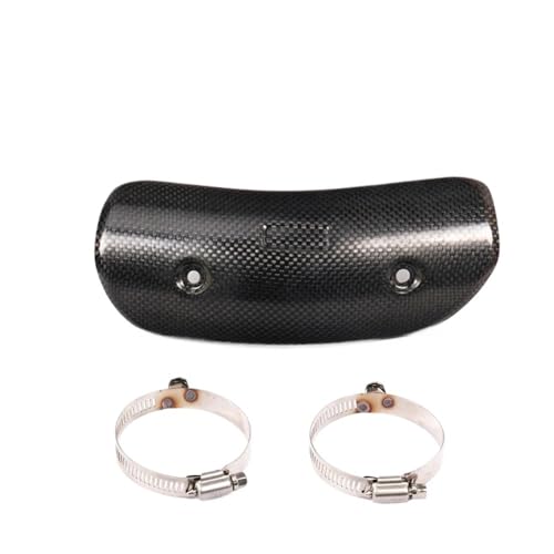 Couvercle bouclier thermique pour silencieux moto haute résistance thermique
