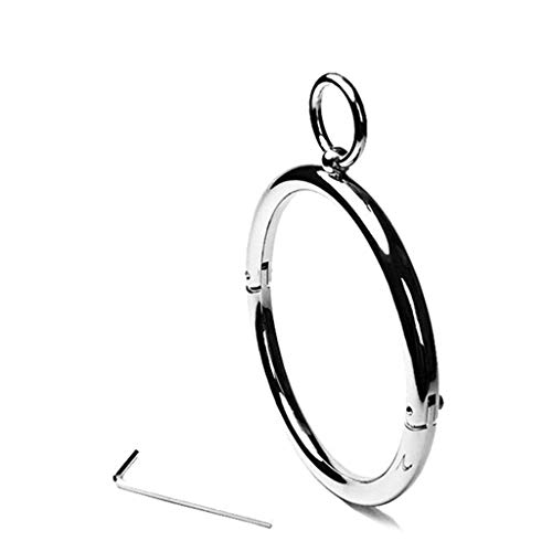 Ramyes - Collare in lega di zinco da uomo, donna, collo erotico, Donna, S, S