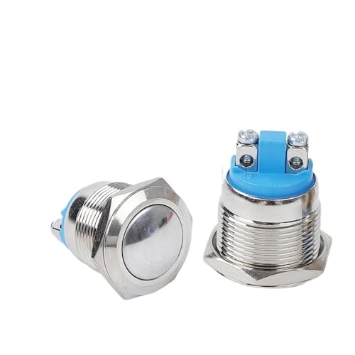 19A-Q10J/N, 19A-P10J/N, 19A-G10J/N interruptor de botón redondo botón de encendido impermeable de reinicio automático(19A-G10J/N)
