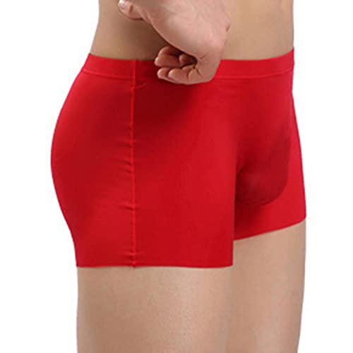 1-5Pack Men'S Compression Shorts Sexy Transparent Seamless Low Rise Underwear Tights Shorts Underwear3