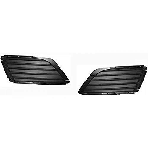 DIEDERICHS 1813346 Grille de ventilation pare-chocs avant gauche avant droite Compatible avec OPEL Corsa C 3/5 portes X01 Combo C Van/Break Combo C Tour Corsa...