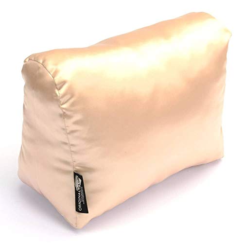 Miniatura 2 de Satin Pillow Luxury Bag Shaper in Champagne Compatible for the Designer Bag Neverfull MM