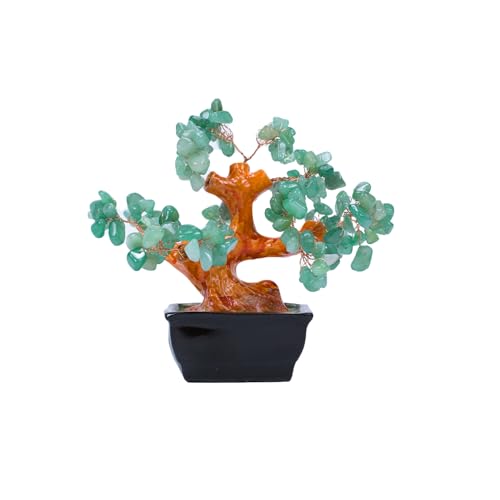Homoji Feng Shui Crystal Money Tree with Rose Quartz & Amethyst | Zen Wealth Generator for...