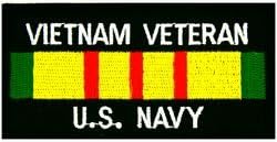 Vietnam Veteran Navy Patch
