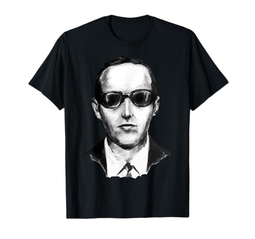 DB Cooper Sketch Mystery Aviation History T-Shirt