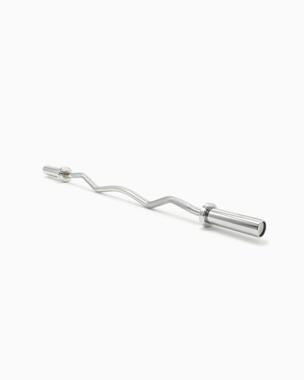 BOOMFIT Bilanciere EZ Olimpico Curl 10 kg 120 cm | Boccole da 50 mm e Impugnatura da 30 mm Antiscivolo | Curvatura EZ Ergonomica per Bicipiti e Tricipiti | Portata 100 kg per Home Gym e Palestra