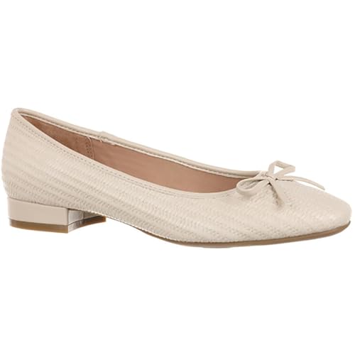 LifeStride Women's Cheers Woven Skimmers Ballet Flat