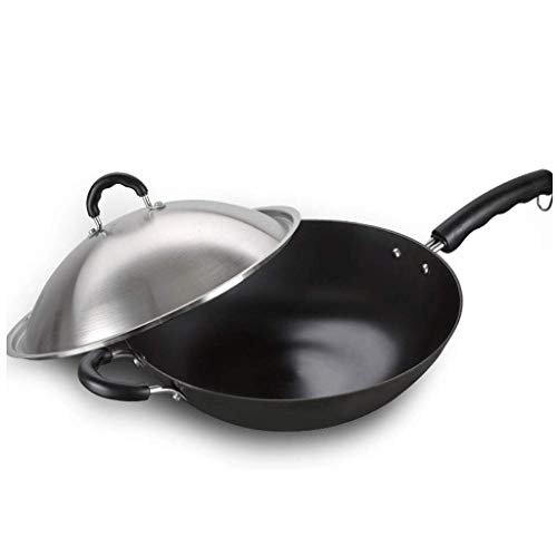 Wok de Hierro Fundido Artesanal antiadherente miniatura 1