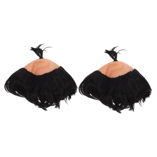 Perruque samouraï chauve pour changer de tête et amuser vos amis en fête