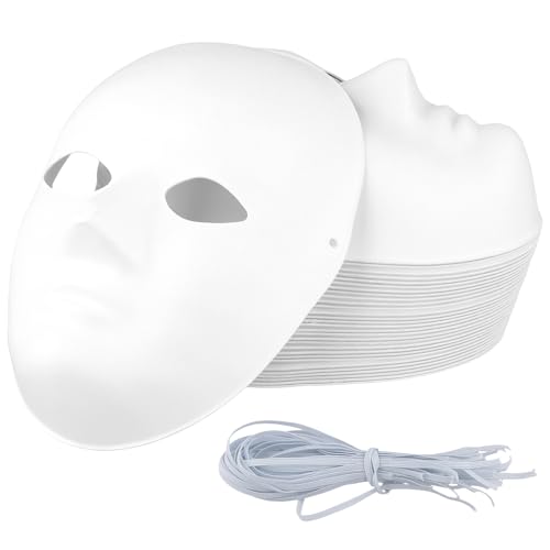 Masques pour femme en papier rigide pour réussir toutes vos créations de fête
