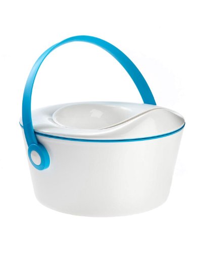Pot bébé Dot.pot bleu Dotbaby : pot d'apprentissage pour toilette enfant et nourrisson