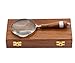 YVCrafts Magnifre Magnifying Glass with Hardwood Storage Case-Executive Gift