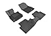 3D MAXpider L1MZ05101501 Complete Set Custom Fit All-Weather Floor Mat for Select Mazda CX-3 Models - Kagu Rubber (Gray)