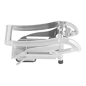 10,2 X 4,8 X 3,5 Inch Roestvrijstalen Frietsnijder, Handgeperste Frieten Snijkomkommersnijder, Geschikt voor Aardappelen, Wortelen, Komkommers(Met zuignap)