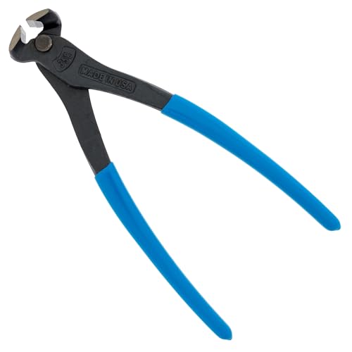 Channellock 358 8-Inch End Cutting Plier,Blue