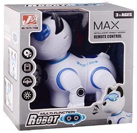 TOYLOGY ENTERPRISES Robot Puppy Max Remote Control Dog Toy Robots Kids Smart & Dancing Imitates Mini Pet Cool Light Music RC Toy Fun Touch Sensor Singing Storytelling Robotic Dogs Electronic Pets 4