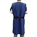 QUEMARQUE 0.35mmpb Xray Lead Apron for Xray, Anti-Radiation Lead Suit With Pocket, Half-Sleeved Lead Suit of X-ray Protective Clothing Lead Oxford Fabric Suit