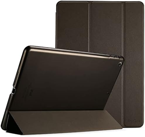 ProCase iPad 9.7 Inch Case (Old Model) iPad 6th/ 5th Generation Case 2018 2017, Ultra Slim Lightweight Stand Case with Translucent Frosted Back Smart Cover for iPad 9.7 -Brown