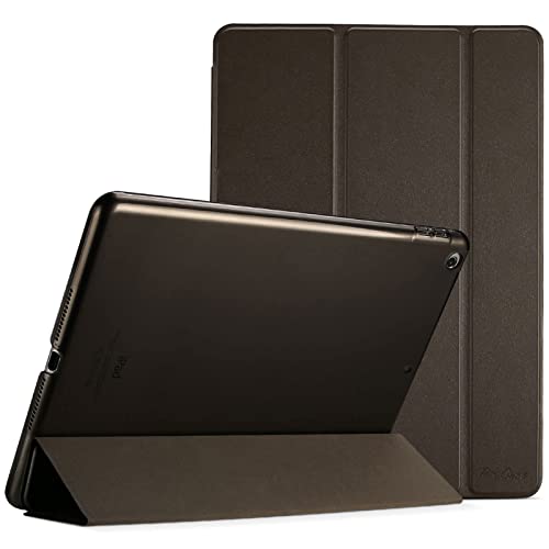 Image of ProCase Smart Case for iPad 9.7 Inch iPad 6th /5th Generation 2018 2017(Model: A1893 A1954 A1822 A1823), Ultra Slim Lightweight Stand Cover with Translucent Frosted Back -Brown