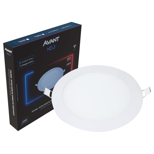 Painel Plafon Inteligente LED Smart Wi-Fi compatível com Alexa, l...