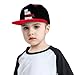 NMNRRPTLS Eat Sleep Wrestle Repeat Wrestling Snapback Hat Child Fashion Hip Hop Style Contrast Color Snapback Hat Red