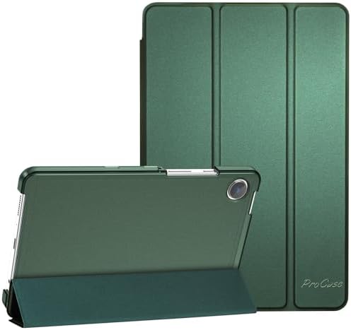 ProCase Doorzichtige hoes voor Samsung Galaxy Tab A9 8,7 inch 2023, slank en lichtgewicht transparant anti-vergeling TPU schokbestendige beschermhoes voor Tab A9 8,7 inch SM-X110/X115/X117