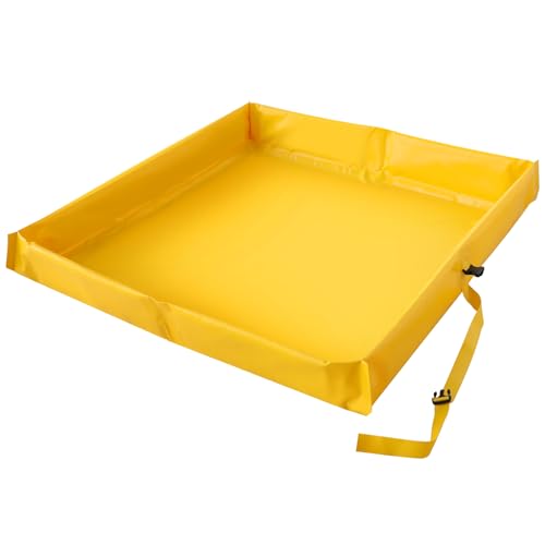 ATOLS Folding Duck Pond 4' x 4' x 6', Portable Spill...