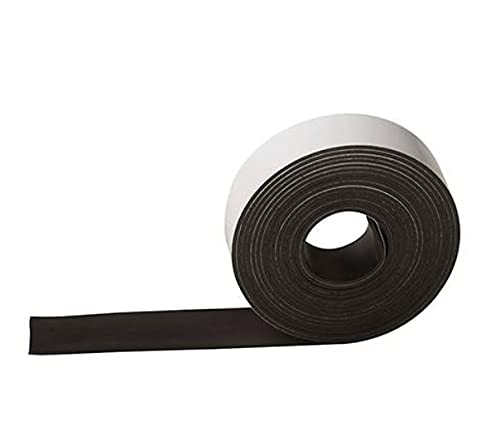 3m Self-adhesive magnetic tape strip strong 25mm Wide flat curved surfaces S53