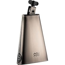 Idiophone - This percussion instrument in a trapezoidal shape is played with a wooden mallet Small Mouth - The opening of this cowbell is smaller, which produces a higher and sharper sound With Mount - Due to the holder attached to the handle, this c...