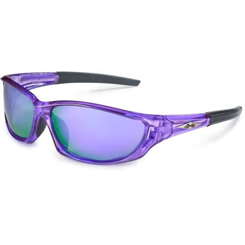 Lunettes de sport polarisées homme pour courir et rouler sans éblouissement
