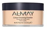 Al~may Loose Finishing Powder, Matte Finish, Lightweight, 200 Light Medium, 1 oz